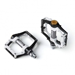 PPLAS Spares Bike Pedals Ultralight MTB BMX Sealed Bearing Bicycle Pedals 9 / 16" Aluminum Alloy Road Mountain Bike Cycling Pedals (Color : Black)