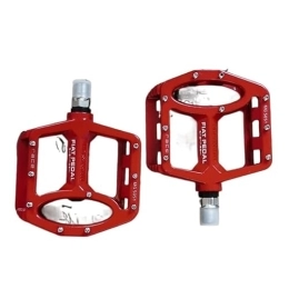 ComfYx Mountain Bike Pedal Bike Pedals Ultralight Non-slip Magnesium Alloy Road Bike Pedals Mountain Bicycle Pedal Bike Parts Accessories Mountain Bike Pedals (Color : Red)