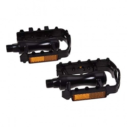 shuai Spares Bike Pedals1 Pair MTB Aluminium Alloy Mountain Bike Bicycle Cycling 9 / 16 Pedals Flat Safe, light, strong and durable