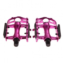 shuai Mountain Bike Pedal Bike Pedals1Pair MTB Ultralight Bike Bicycle Pedals Mountain Road Bike Part Pedal Cycling Aluminum Alloy Ultra-Light Hollow Flat CagePedals Safe, light, strong and durable