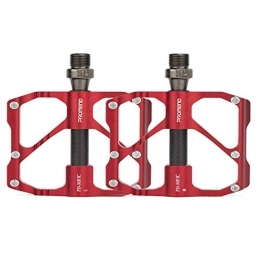 Zongha Spares Bike Peddles Bike Pedals Road Bike Pedals Bike Accessories Bike Pedal Bike Accesories Mountain Bike Accessories Bmx Pedals Bicycle Pedals 87c red, free size