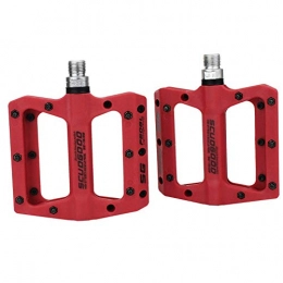 BENGNCN Spares Bike Peddles Mountain Bike Pedals Bike Accessories Bike Pedal Bike Accesories Cycle Accessories Mountain Bike Accessories Bicycle Pedals Flat Pedals red, free size