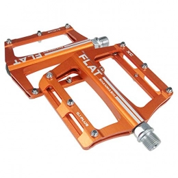 Bike Peddles Mtb Pedals Cycling Accessories Bmx Pedals Bike Accesories Flat Pedals Road Bike Pedals Cycle Accessories Bicycle Pedals orange,free size