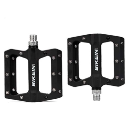 BIKEIN PRO Mountain Bike Pedals Platform Flat Pedal Sealed Bearing 9/16" Nylon Pedals with Wrench
