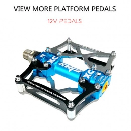 BIKERISK Spares BIKERISK Bicycle bicycle pedal, hiker bicycle pedal for non-slip aluminum alloy durable ultra-light mountain bike pedal, 2