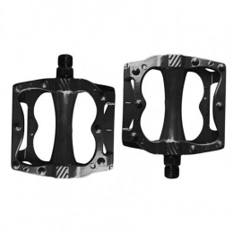 BINCIBH Mountain Bike Pedal BINCIBH Road Bike Pedals, Bike Pedals 1 Pair Colourful Pedal Mountain Bike Road Cycle Aluminum Bicycle Parts For Outdoor Folding (Color : Black)