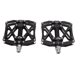 bizofft Mountain Bike Pedal bizofft Mountain Bike Pedals, Fluent Bearings Aluminum Bicycle Pedals for 9 / 16inch Spindle