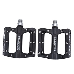 BLLBOO Spares BLLBOO Bike Pedals - Nylon Pedals Mountain Bike Moutain Road Bicycle Nylon Light Pedals Replacement Accessory 1 Pair(Black)
