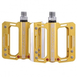Bonmixc Mountain Bike Pedals, 9/16" Cycling Three Pcs Sealed Bearing Bicycle Pedals