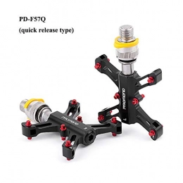 Breeezie Mountain Bike Pedal Breeezie Quick Release Bicycle Pedal MTB Pedals Bearing Aluminum Sealed Bearing Cycling Pedal PD-R50 / PD-F57Q