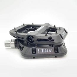 BST PARTS Spares BST PARTS E-VIDENT Unisex Adult Flat Pedals, Black, Standard