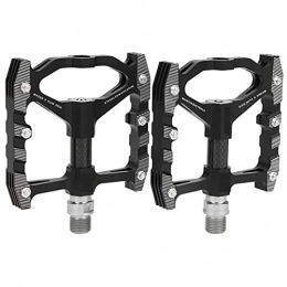 BTTKW Mountain Bike Pedal BTTKW Bike Pedal Carbon Fiber Aluminum Alloy Bearing Platform Pedal Anti-Slip Bicycle Pedals Road Mountain Bike Cycling Parts Bicycle Pedal