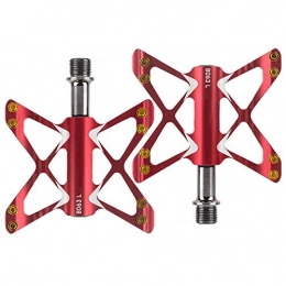 WANGWO Spares Butterfly-Style Palin Bicycle Pedals Ultra-Light Aluminum Alloy Pedals Mountain Bike Riding Equipment Spare Parts Palin Pedal (red)