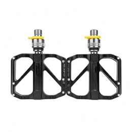 BUYYUB Mountain Bike Pedal BUYYUB Non-slip Ultralight Bike Pedals, Quick Release Pedals, Flat Mountain Style Mountain Bike 3 Bearing Pedals for Mountain Road, Bike Accessories (Color : PD-R67Q)