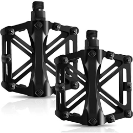 Bwardyth Spares Bwardyth Pack of 2 Bicycle Pedals, Mountain Bike Bicycle Pedals, Aluminium, Non-slip, Durable, Sealed Bearing Axle for Road Bike, BMX