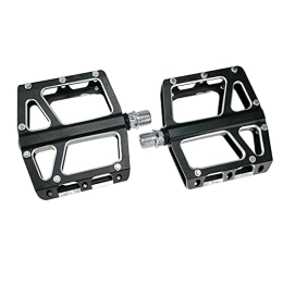 BWHNER Spares BWHNER 9 / 16 Lightweight Road Bike Pedals, Flat Bicycle Pedals, for Mountain Bike Pedals, E-Bike, City, Urban Commute, Road Bikes, Black