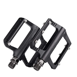 BXU-BG Bicycle Pedal Road Cycling Bicycle Pedals Lightweight Fiber Mountain Bike Pedals Black Cycling Bike Pedals (Color : Black, Size : 100x85x15mm)