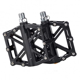 BXU-BG Spares BXU-BG Outdoor sports Bicycle pedal, nonslip and durable ultralight mountain bike flat pedal, three bearing pedals for 9 / 16 MTB BMX mountain road bike hybrid pedal