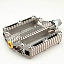 Candicely Spares Candicely Bicycle Pedal Bearing Aluminum Alloy Bicycle Bike Pedals Light Weight For Fixed Gear Bike Mountain Bicycle BMX (Size:91 * 80 * 18mm; Color:Titanium Gray)