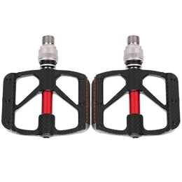Cyrank Mountain Bike Pedal Carbon Fiber Bike Pedals, Mountain Bicycle Pedal with Wrench, Road Bike Pedals for Bicycle Foot Rest