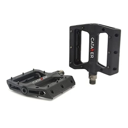 catazer Spares Catazer Mountain Bike Pedals MTB Pedals BMX Pedals Nylon Fiber Non-Slip Bicycle Pedals Cycling Pedals 9 / 16 Inch (Black)