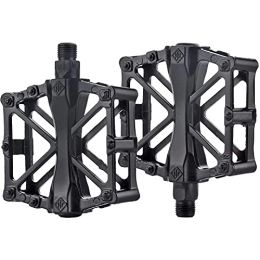 CCHHL Spares CCHHL Bike Pedals, Lightweight Aluminum Alloy 9 / 16 Mountain Bike Pedals, Bicycle Pedals ​With 16 Anti-Skid Pins, Cycling Equipment Accessories