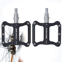 CHEIRS Mountain Bike Pedal CHEIRS Bicycle Pedals, Mountain Bike Pedals, Mountain Bike Quick Release Pedal Road Folding Bike Aluminum Alloy Pedal Bearing Bicycle Accessories Pedal