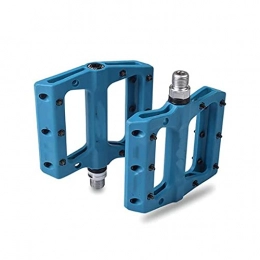 ChengBeautiful Spares ChengBeautiful Bike Pedals Bicycle Pedal Sealed Bearing Pedals MTB Bicycle Part for Cycling Bike Accessories (Color : Blue, Size : 12.4x10.7cm)
