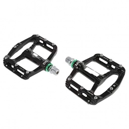 CHENGTAO Mountain Bike Pedal CHENGTAO Bicycle Pedals Road Mountain Bike Pedals Ultralight MTB Bicycle Magnesium CNC Alloy Bike Pedals Cycling Foot Rest (Color : Black)