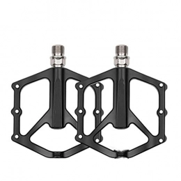 Cheniess Mountain Bike Pedal Cheniess Bicycle Pedal Aluminum Alloy Bearing Mountain Pedal Non-slip Pedal Accessories Suit for Long Ride