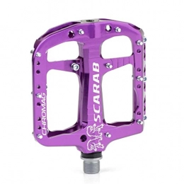 Chromag Spares Chromag Scarab, Platform Pedals, Bushing & Sealed Bearings, Purple