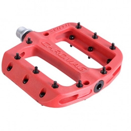 Chromag Spares CHROMAG Synth Unisex Adult Mountain Bike / MTB / Cycle / VAE / E-Bike Pedals, Red, 110 x 107 mm