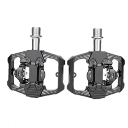 Chtom Mountain Bike Pedal Chtom Mountain Bike Pedals Aluminum Alloy 3 Sealed Bearing Spd Platform Pedals Bicycle Accessories 1pair Black (Color : Blue)