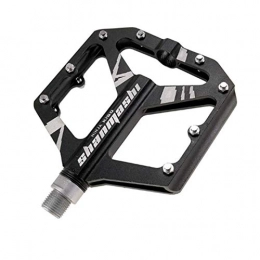 CHUN LING Mountain Bike Pedals, With Wide Flat Platform, Lightweight Road Bike Pedals Carbon Fiber Sealed Bearing Alloy Flat Pedals