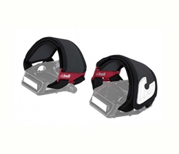Cinelli Mountain Bike Pedal Cinelli Unisex's Kink Toe Straps, Black and Fully Reflective, Universal