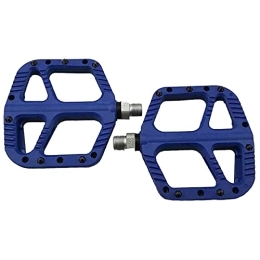 BWHNER Spares City Bike Pedals, 9 / 16" Nylon Fiber Lightweight Material Pedals, Mountain Bike Pedal, Road Bikes, Urban Commute, Replacement Cycling Pedals, Blue
