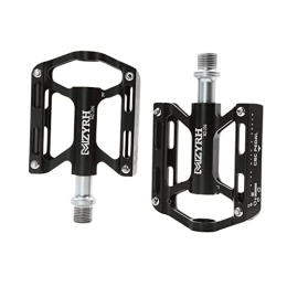 Clispeed Spares CLISPEED 1 Pair Bike Pedals Cycling Accessories Mountain Bike Pedals Platform Pedals Mountain Bike Pedals Aluminium Alloy Pedals Platform Flat Pedals Foldable Bicycle Pedal Clips Bearing