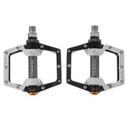 Clispeed Mountain Bike Pedal CLISPEED 1 pair Style Bicycle Bicycles Flat for Platform Lightweight Cycling Personality Alloy Sealed Aluminum Aluminium Treadle Bearing Pedal Bike Bmx Mountain Pedals Mtb Parts Road Wide