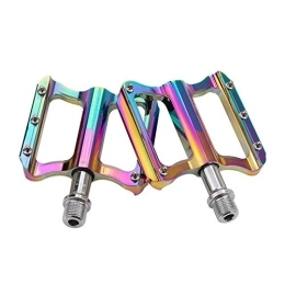  Mountain Bike Pedal Colorful Mountain Bike Pedals, Strong Non-Slip Bicycle Pedals Sealed Bearings For BMX MTB Road Bikes 9 / 16