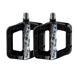 COUYY Mountain Bike Pedal COUYY Bicycle Pedals Shockproof Mountain Bike Pedals Non-Slip Lightweight Nylon Fiber Bicycle Platform Pedals, D