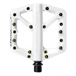 Crank Brothers Mountain Bike Pedal Crank Brothers Stamp 1 Pedals, White / Gold, S