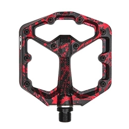 Crank Brothers Spares Crankbrothers Stamp 7 Mountain Bike Pedals, Size Small, Black / Red