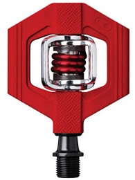 CRANKBROTHERs Mountain Bike Pedal CRANKBROTHERS Unisex's Candy-1 Pedals, Red, One Size