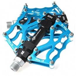 Blancho Spares Creative Fixed Gear Bike Aluminium Alloy Pedals Mountain Bicycle Pedals, Blue