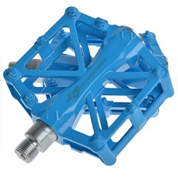 Blancho Spares Creative Mountain Bicycle Pedals Fixed Gear Bike Aluminium Alloy Pedals, Blue