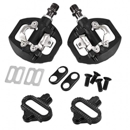 CUHAWUDBA Bicycle Pedal MTB Bike Self-Locking SPD Pedal Clipless Pedal Platform Adapters for Spd Looking Keo System