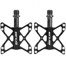 CXM Mountain Bike Pedal CXM One Pair Aluminium Alloy Mountain Road Bike Lightweight Pedals Bicycle Replacement, Fits Most Bikes