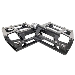 Cxraiy-SP Spares Cxraiy-SP Bicycle Pedal Mountain Bike Pedals 1 Pair Aluminum Alloy Antiskid Durable Bike Pedals Surface For Road BMX MTB Bike 5 Colors (SMS-901) Bicycle Cycling Bike Pedals (Color : Black)