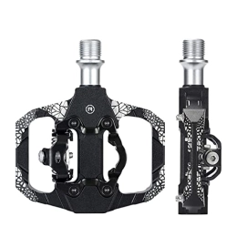 WOTEG Spares Cycling Pedals Flat - Alloy Flat Pedal Bike Parts | Lightweight Flat Pedal Bike Parts, Universal Fit Wide Platform Pedal for BMX MTB Mountain Road Bikes Woteg