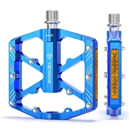 cycling pedals,YIWENG Bike Pedals Aluminum Alloy Bicycle Pedals with Reflectors Mountain Bike Pedals Cycling Pedals Platform